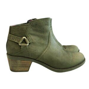 Teva | Olive Green Foxy Ankle Chelsea Wedge Heel